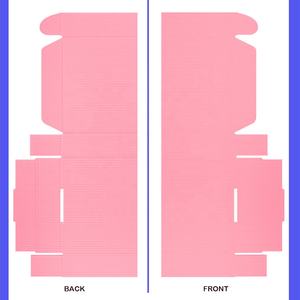 상자 인쇄 사용자 정의 로고 핑크 배송 포장 선물 상자에 대 한 작은 사업 작은 골판지 우편물 판지 상자 - Product Image 3