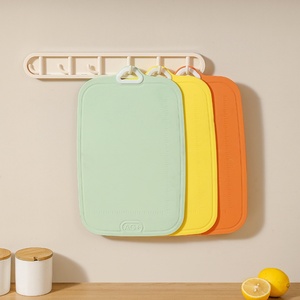 Portable <b>Plastic</b> Cutting Board TPU Cutting Mat Board Kitchen Chopping Gadget Fruit <b>Plastic</b> Chopping Board - Product Image 6