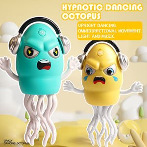 ของเล่นปลาหมึกเต้นไฟฟ้ารุ่นใหม่ล่าสุด พร้อมแสงและเสียง ของเล่นปลาหมึกคลานเคลื่อนที่ได้สำหรับเด็ก ของเล่นแบบชาร์จไฟได้ - Product Image 3