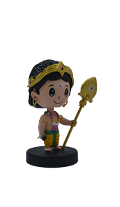 ตุ๊กตาหัวสั่น Murugan ดีไซน์น่ารักเป็นมิตรกับสิ่งแวดล้อม เหมาะสำหรับตกแต่งคอนโซลรถยนต์ สำนักงาน บ้าน หรือเป็นของขวัญวันแม่ - Product Image 3