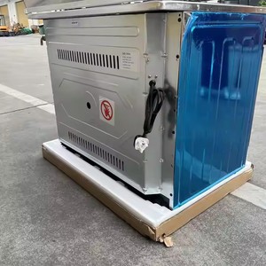 Freestanding Stainless Steel 900mm Five Burner Electric/Gas Convection Oven with 120L Capacity Free Spare Parts - Product Image 4