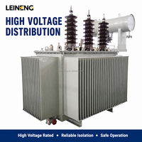 Transformateur triphasé immergé dans l'huile hermétiquement scellé LEINENG 1250 kVA 33 kV 415 V Transformateurs de puissance moyenne et haute tension