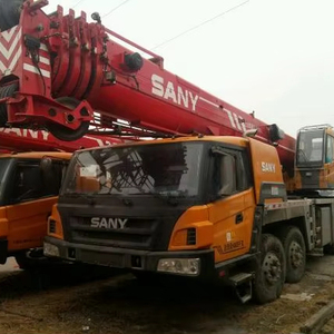 Grue sur camion Sany QY50 50T bien entretenue, performances fiables, pièces durables pour les travaux d'ingénierie sur site - Product Image 1