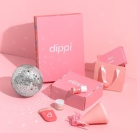 Ensemble d'ongles rose personnalisé pour filles Boîte en carton magnétique Cosmétiques exquis Emballage de soins de la peau Éponge de stratification mate