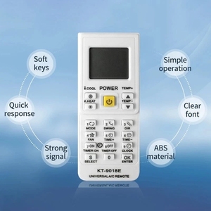 5000 in 1 Universal Air Conditioner <b>Remote</b> <b>Control</b> KT-9018E Replacement Compatible with AUX/Midea/Hisense/Gree/PHILCO//Haier - Product Image 3