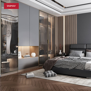 Armoire en bois de style moderne et modulaire, abordable et luxueuse - Product Image 1