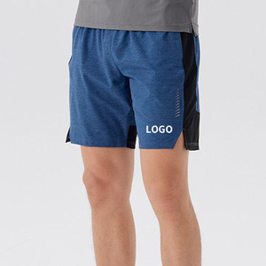Pantalones Cortos Deportivos para Hombre, de 5 Pulgadas, de Secado Rápido, para Fitness, 100% Poliéster, para Gimnasio - Product Image 1