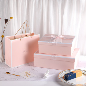 Nouvelle boîte de rangement suspendue en film PE de style <span class=keywords><strong>chinois</strong></span>, boîte cadeau pour bijoux en cristal, boîte à tiroir pour bagues, colliers et bracelets - Product Image 1
