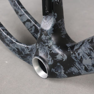 Water Ripple GR048 Fibra de carbono T1000 T4 700X50C Frameset Sistema de freno de disco de cable oculto completo para bicicletas de carretera Ciclismo de grava - Product Image 4