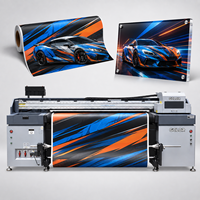Máquina de Impresión UV Todo en Uno de 1.8m con Cabezales Epson I3200-U1, Tinta Blanca y de Barniz para Películas Flexibles y Materiales Planos