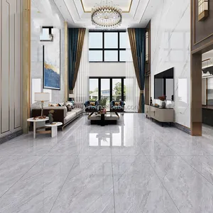 Carrelage de luxe d'italie gris marbre gris crème sol 600x600 marbre porcelaine carrelage pour sol marbre
