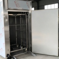 Four à fumage industriel électrique pour viande, saucisses, fromage, saumon et poisson