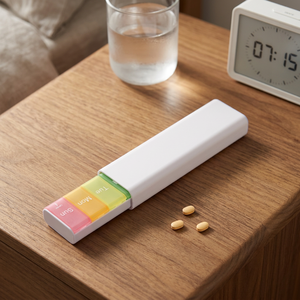 <b>7</b>-Compartment Weekly PP Pill Organizer - Product Image 3