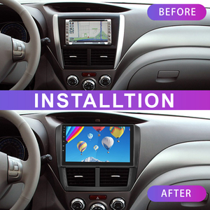 Marco de Radio para Auto Android de 9'' y <span class=keywords><strong>2</strong></span> Din Podofo para <span class=keywords><strong>Subaru</strong></span> <span class=keywords><strong>Forester</strong></span> 2008 2009 2010 2011 <span class=keywords><strong>2012</strong></span>, Marco de Plástico para Estéreo de Auto - Product Image 5