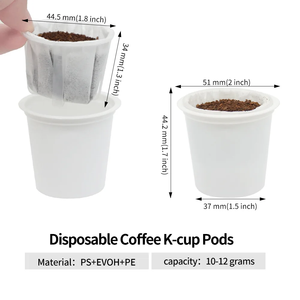 Cápsulas de Café de Plástico Desechables y Ecológicas de 51 mm 2.0 para <span class=keywords><strong>Keurig</strong></span>, con Etiqueta de Marca Personalizada - Product Image 4