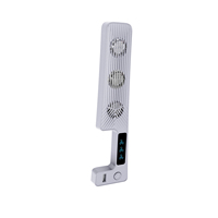 KJH pour PS5 UHD / DE pour PS5 Slim console de jeu ventilateur de refroidissement USB arrière 3 ventilateurs plus frais accessoires de jeu système de refroidissement
