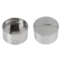 Boîte de jonction spirale en acier inoxydable, bouchons et prises anti-poussière 10A pour usage résidentiel/général
