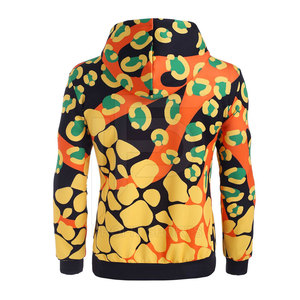 Sudadera con Capucha con Estampado de Leopardo, Sudadera de Forro Polar Sublimada de Alta Calidad para Hombre, Transpirable, con Capucha para Invierno - Nueva Llegada - Product Image 3