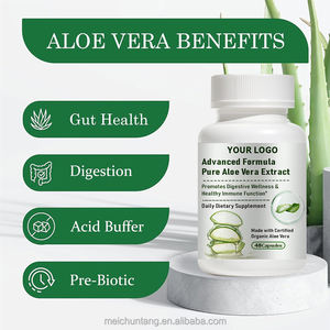Konsentrat tinggi lidah buaya murni beku bubuk kering suplemen kapsul lidah buaya mendukung keseluruhan kesejahteraan - Product Image 5
