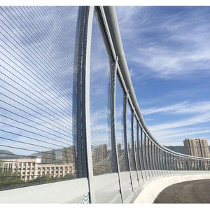 Autostrada rumore assorbimento recinzione traffico suono barriera fornitore sito insonorizzate riduzione del rumore acustico pannello di recinzione - Product Image 3