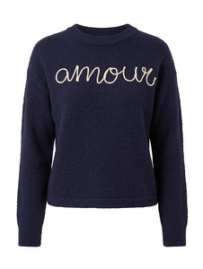 Cárdigan de Punto Abierto Azul para Mujer, Suéter de Verano con Mezcla de Viscosa/Nailon/Poliéster, Estilo Casual - Product Image 2