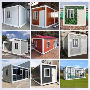 YONGZHU 20 pies 2 pisos Paquete plano <span class=keywords><strong>de</strong></span> alta calidad Alojamiento <span class=keywords><strong>de</strong></span> mano <span class=keywords><strong>de</strong></span> obra Casa contenedor <span class=keywords><strong>de</strong></span> acero modular prefabricada móvil - Product Image 4