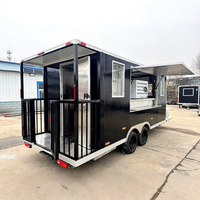 Remorque de boulangerie entièrement équipée certifiée DOT, fabriquée en Chine, avec cuisine complète, pour aéroport, usine, prix de gros