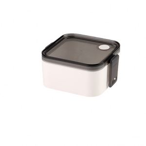 Boîte à lunch portable en plastique multi-couches de style japonais, hermétique, pour micro-ondes, idéale pour les employés de bureau, les dortoirs et les activités de plein air - Product Image 1