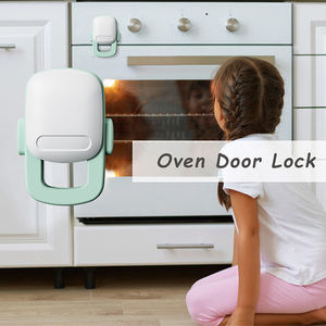 Verrou de sécurité pour four Prodigy GR001 pour armoires et portes de cuisine, sécurité enfant, plastique ABS, installation facile et rapide - Product Image 5