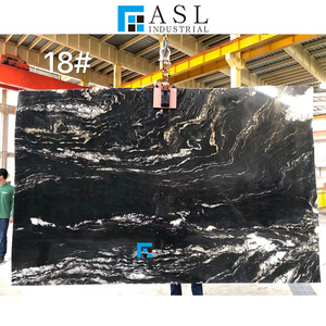 Losa de Mármol Nero Portoro Ceanic <span class=keywords><strong>Dorado</strong></span>, Panel de Pared Negro y <span class=keywords><strong>Dorado</strong></span>, Fondo de Mármol con <span class=keywords><strong>Dorado</strong></span> - Product Image 2