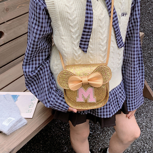 Bolso de Mano para Niña Pequeña, Bonito Bolso de Princesa con Dibujos Animados de Mariposas, Mini Bolso Bandolera para Niños, Bolso Cruzado para Niños, Bolso Infantil para Uso Diario - Product Image 6