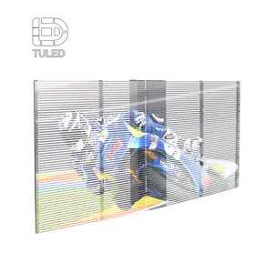 China Fabriek Prijs Full Color Indoor Led Display Outdoor Aangepaste Reclame Transparant Scherm