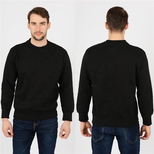 Pull d'hiver en tricot pour hommes Pull chaud en cachemire Sweat-shirt à col rond en molleton pour hommes d'affaires - Product Image 5