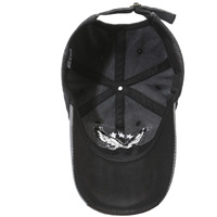 Casquettes de baseball ajustées à 6 panneaux, respirantes, imperméables, perforées, broderie 3D, broderie à la main, vintage, effet vieilli, broderie à la machine