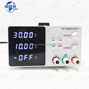 MYAMI Ajustable 30V 3A-300W Variable DC Banco de laboratorio Fuente de alimentación Pantalla LED de 4 bits para reparación de teléfonos móviles Voltaje de entrada 110V - Product Image 2