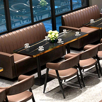 Restaurant- und Bar-Möbeldesigns Sofa-Sitzbank Esszimmer-Café Kommerzielle Möbel
