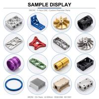 Yüksek Kaliteli Hassas OEM Freze Torna Parçaları CNC İşleme Eloksallı Alüminyum Çelik Metal Sert Krom-Nikel Paslanmaz Çelik