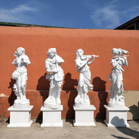 Escultura de resina de tamaño real para mujer, escultura de resina desnuda