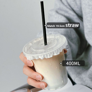 Wholesale Disposable PET Coffee <b>Cups</b> Thickened <b>Cold</b> Drink <b>Cups</b> for Latte Milk Tea Custom Logo Pattern Size - Product Image 4