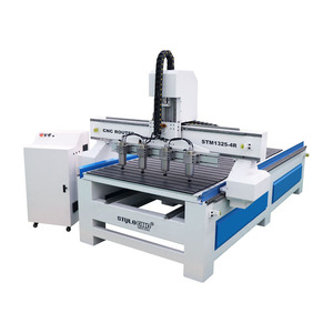Quick CNC Wood Heavy Duty 1325-4R Woodworking CNC Router Machine for Furniture