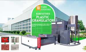 Mf tốc độ cao tự động tái chế máy gió không khí làm mát HDPE PP LDPE nhựa granulator cho tái chế PA hạt lõi động cơ - Product Image 3