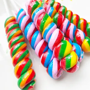 HACCP Certificate Manufacture Popular Candy And Sweet Handmade For Christmas Hard Candy Lollipop