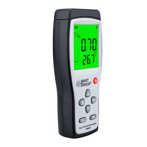 Thông minh cảm biến ar866a hot-phim máy đo gió di động tốc độ gió Meter Lưu lượng không khí vận tốc Meter 0-40 mét/giây - Product Image 3