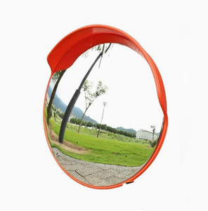 Miroirs de sécurité routière ronds de 30 cm en ABS PC, miroir convexe - Product Image 1