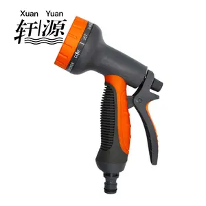 10-Function Adjustable Water Spray Gun Set For Garden Irrigation And Household Car Washing