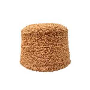 100% 폴리에스터 비 흘리기 하프 벨벳 원사 가정용 의류 모자 양말 염색 고강도 단면 니트 수제 원사 - Product Image 1