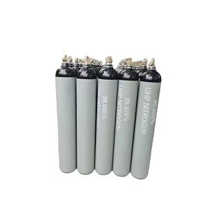 Meilleures ventes, azote gazeux N2 de qualité industrielle, haute pureté, cylindre de 40 litres, 99,999% - Product Image 1