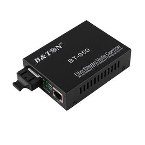 <span class=keywords><strong>Convertidor</strong></span> <span class=keywords><strong>de</strong></span> <span class=keywords><strong>medios</strong></span> <span class=keywords><strong>de</strong></span> fibra a cobre <span class=keywords><strong>multimodo</strong></span> BTON 10/100/1000M 550m 850nm - Product Image 3