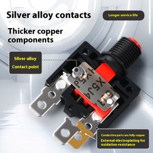 Interrupteur protecteur de courant de surcharge <span class=keywords><strong>disjoncteur</strong></span> de réinitialisation 5A 8A 20 pompe à eau compresseur d'air charge machine à laver relais - Product Image 3
