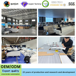 โซฟาเบดทรงถุงถั่วสำหรับการค้าต่างประเทศ ฟองน้ำความหนาแน่นสูง ผ้าหุ้มบีบอัดได้ ที่นั่งเดี่ยว ดีไซน์ทันสมัย เรียบง่าย ไม่มีโครง ไม่มีผ้าคลุม - Product Image 6